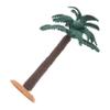 CIYODO Artificial PVC Palm Figure for Dioramas and Cake Decoration, Green view 1
