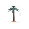 CIYODO Artificial PVC Palm Figure for Dioramas and Cake Decoration, Green view 2