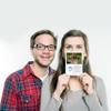 Mr. & Mrs. Panda Postcard Photo Whale Tuna – Funny Pun Gift view 4