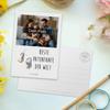 Mr. & Mrs. Panda Photo Card, Penguin, Best Godmother in the World – Gift, Photo Postcard, Small Gift, Greeting Card, Thank You, Family, Gift Idea, Nephew view 3