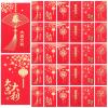 Alipis 36-Piece Red New Year Money Envelopes, Shimmering Paper, Retro Chinese Style, Assorted Designs view 1