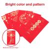 Alipis 36-Piece Red New Year Money Envelopes, Shimmering Paper, Retro Chinese Style, Assorted Designs view 4