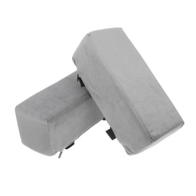 HAPINARY Raised Chair Armrest Pads, Black, 1 Pair for Office and Gaming