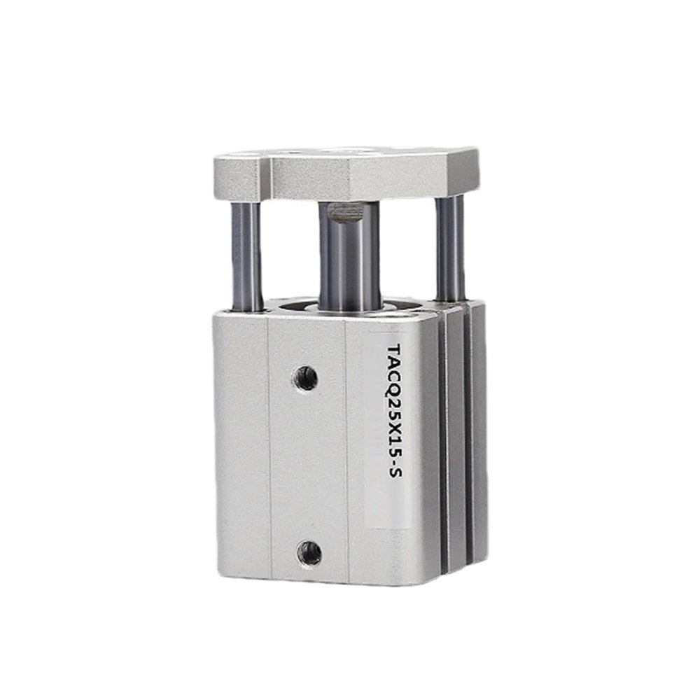TACQ20 20 mm Bore Three-Axis, Three-Rod Compact Pneumatic Cylinder, 5–50 mm Stroke, Thin Type (TACQ20×40)