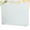 Transparent PVC Desk Dividers, 2-Piece Set, White view 3