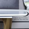 GLJTUO Modern White Natural Marble Coffee Table view 3