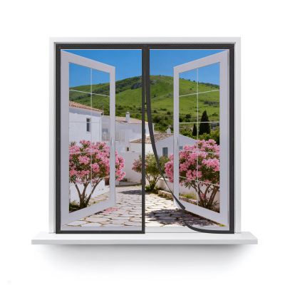 MAGICDOOR Magnetic Insect Screen Door 70 x 155 cm, Black