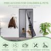 MAGICDOOR Magnetic Insect Screen Door 70 x 155 cm, Black view 4