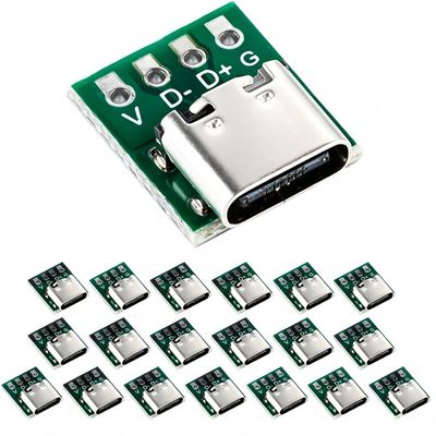 VISSQH 20-Piece USB 3.1 Type-C Breakout Board Set