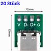 VISSQH 20-Piece USB 3.1 Type-C Breakout Board Set view 2