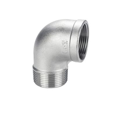 DQFOCPHHAA 304 Stainless Steel Internal and External Threaded 90° Elbow, LIUZIIHAYIN (316L, DN50)