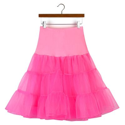 Women's 1950s Rockabilly Tulle Skirt