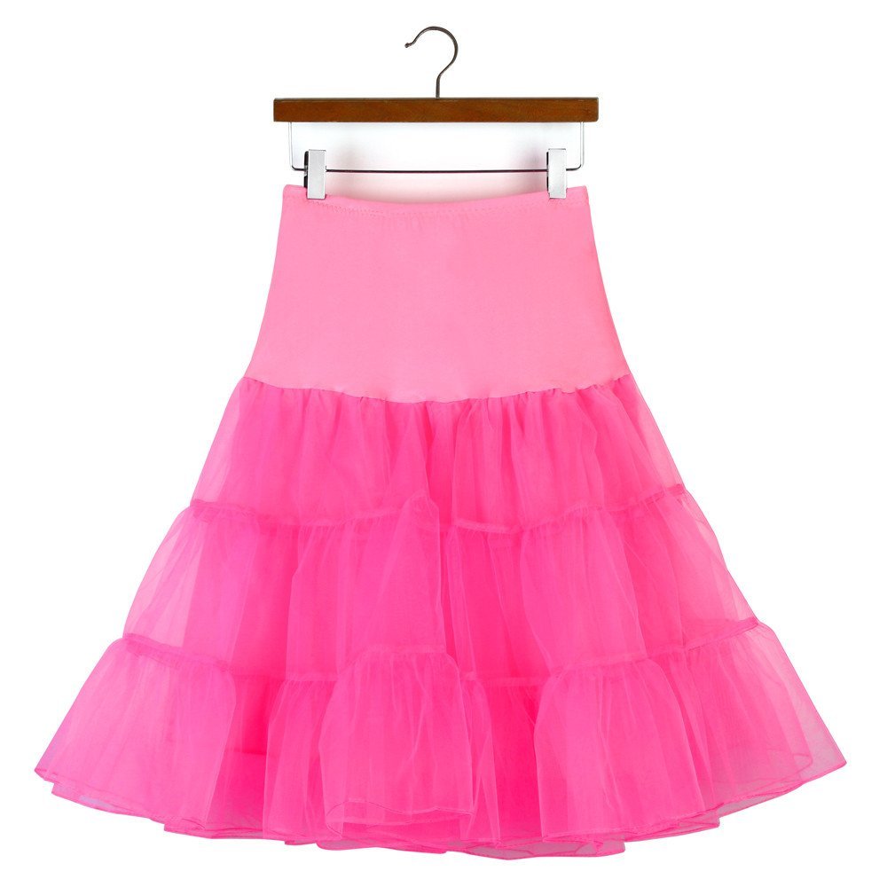 Women's 1950s Rockabilly Tulle Skirt