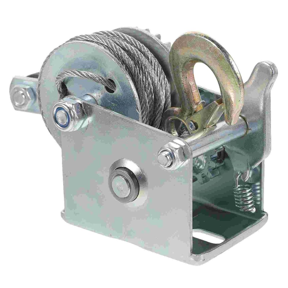 HBALDTEDC Boat Winch, Manual Hand Winch, 2,500 lb