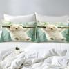 MLUNKQAIL 3-Piece Fluffy Animal Duvet Cover Set, 200 x 220 cm, with 2 Pillowcases view 3