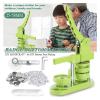 Button Maker Press Set, 25–58 mm Badge Machine with 100500 Button Parts and Circle Cutter (44 mm, 100-Piece Button Set) view 3