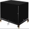 Black Deluxe Rattan Garden Furniture Cover, 270 x 230 x 100 cm, Waterproof, Windproof, UV- and Tear-Resistant view 2