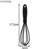 MCLIUJIA Compact Portable Silicone Whisk, Pink view 2
