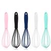 MCLIUJIA Compact Portable Silicone Whisk, Pink view 3