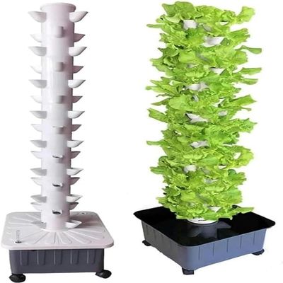 Hydroponic Tower Grow Kit, 15 Tiers, 45 Plant Sites