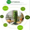 Hydroponic Tower Grow Kit, 15 Tiers, 45 Plant Sites view 2