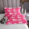 Unicorn Quilted Bedspread Set, 170 x 210 cm, Pink Castle Design view 4