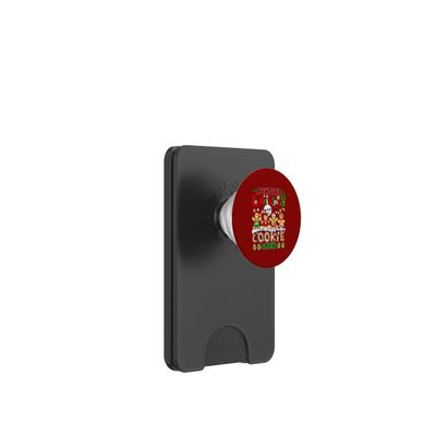 Auntie's Christmas Cookie Crew Funny Baking Baker Group PopSockets PopWallet for MagSafe