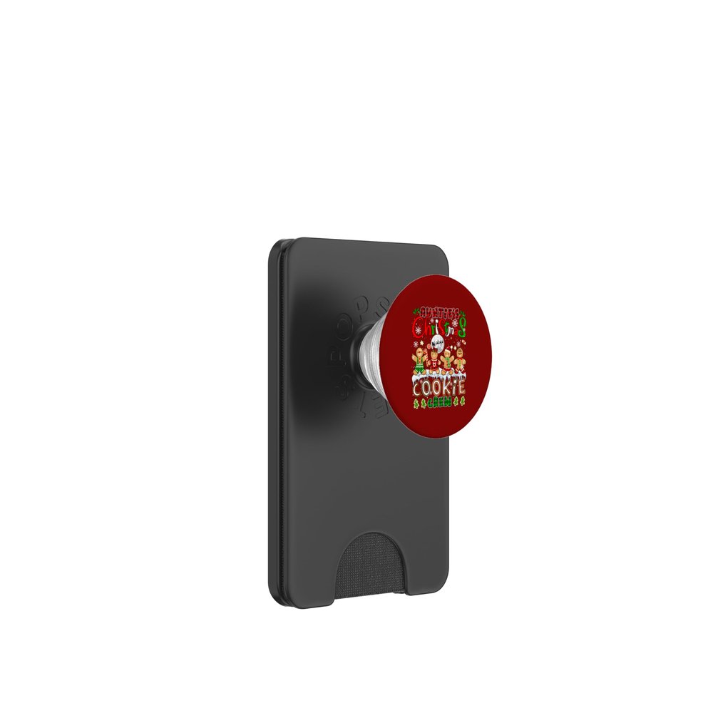 Auntie's Christmas Cookie Crew Funny Baking Baker Group PopSockets PopWallet for MagSafe