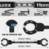 Honszex E-Scooter Lock with Bag and Mount view 4