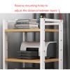 Modern TV Stand, Entertainment Center with 5 Shelves, Corner Audio Rack, 50 x 40 x 100 cm view 4