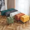 SARKEY Storage Bench with Lid, Light Gray, 120 x 40 x 45 cm view 2