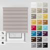 Estika Double Roller Blind with Drilling, 60 x 220 cm, Cream view 1