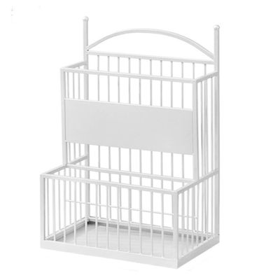 Metal Umbrella Stand with Drip Tray for Entryways, Offices, and Cafés
