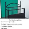 Metal Umbrella Stand with Drip Tray for Entryways, Offices, and Cafés view 4