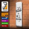 FEMER Metal Sign “Best Friends Forever,” 10 x 27 cm view 3