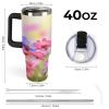 JKLQWH 1.2 L Insulated Stainless Steel Tumbler with Handle, Lid & Straw view 3