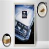 FEMER Wooden Sign Travel 30 x 40 cm America Classic Cars White Dream Cars view 2