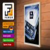 FEMER Wooden Sign Travel 30 x 40 cm America Classic Cars White Dream Cars view 3