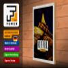 Femer Wooden Sign Travel 12 x 16 in Retro Eiffel Tower Paris view 3