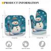 Christmas Snowman Oven Mitt and Pot Holder Set view 2