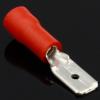 FOPURE 4.8 mm Red Female/Male Electrical Wiring Connectors, Insulated Crimp Spade Terminals view 3