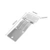 BUGUUYO 2-Pc. Van Rear Door Hinges, Galvanized Iron view 2