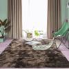 CUIMEI Brown Shaggy Area Rug, 190 x 280 cm view 1