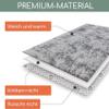 CUIMEI Brown Shaggy Area Rug, 190 x 280 cm view 3