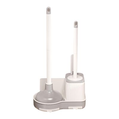 Toilet Brush and Plunger Set