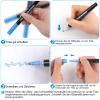 Deepton 12-Color Outline Marker Set, Double-Line Glitter Pens view 4