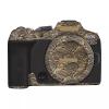 JERXTTON Camera Protective Skin for Canon EOS R7, Scratch-Resistant Vinyl, Wave Gold view 1