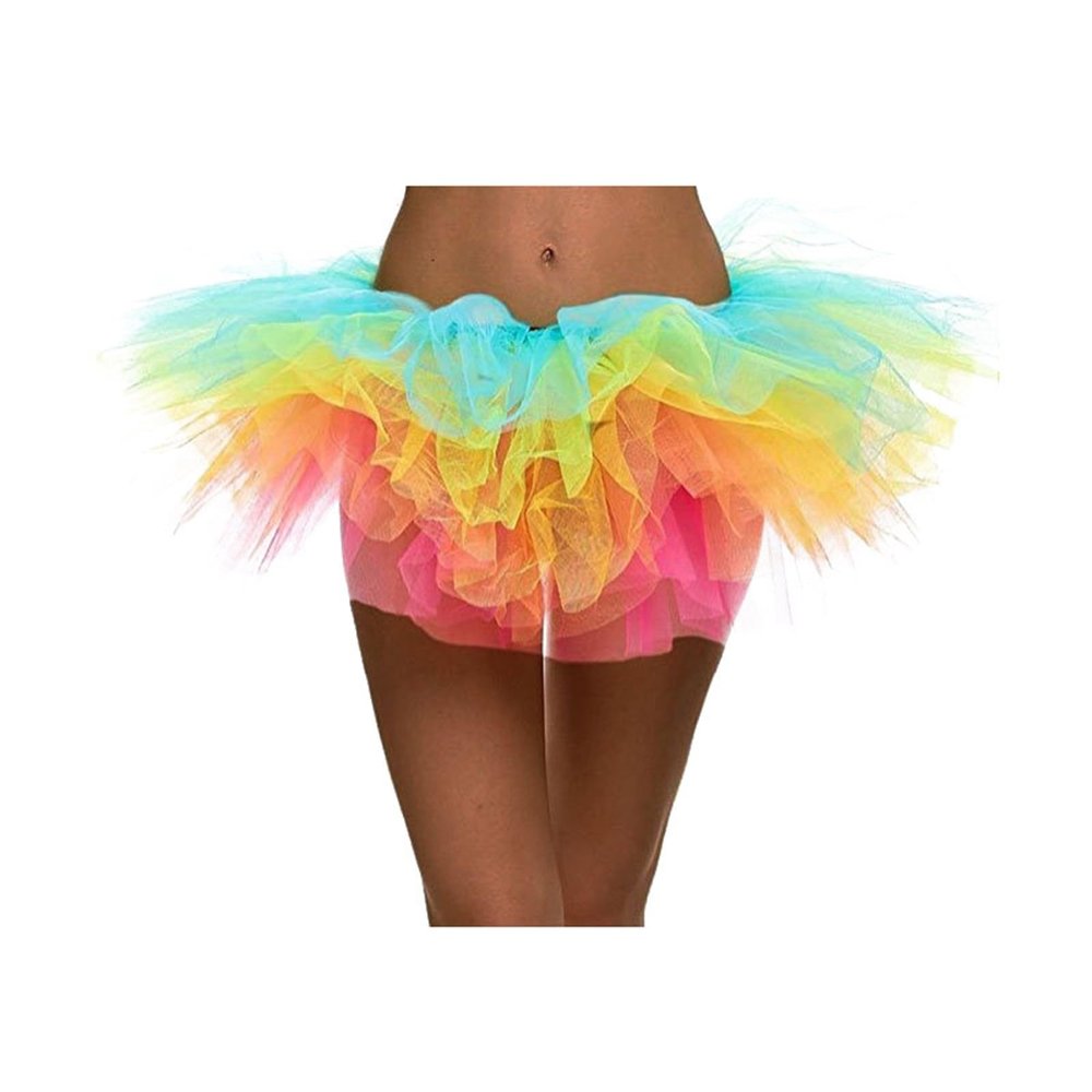 Women's White Tulle Tutu Skirt