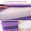 Aerial Hoop Crash Mat for Home Gym, Thick Foldable Round Safety Pad for Dance and Stripper Poles, 1.22 m, Green, 140 x 3 cm view 3