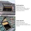 pujindu Aluminum Skylight, Flush-Mount, Tempered Glass, Adjustable Position, 60 x 55 cm view 3